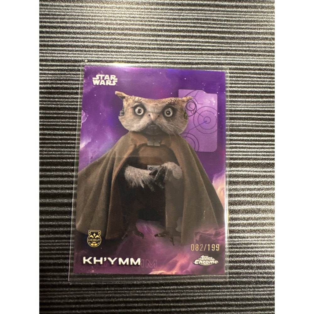 2025 Topps Chrome Star Wars - Kh'ymm Refractor 82/199